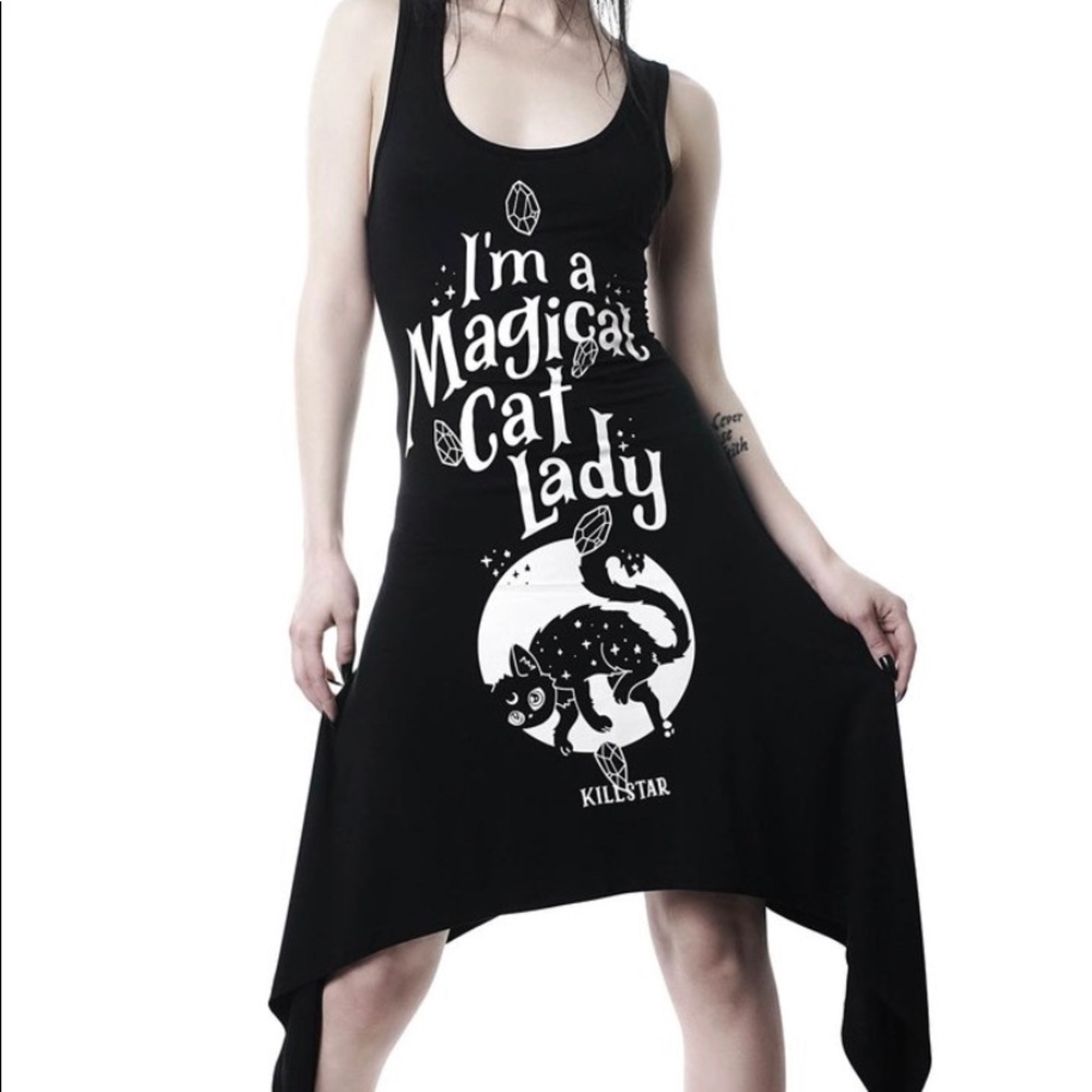 Killstar magical cat lady dress
